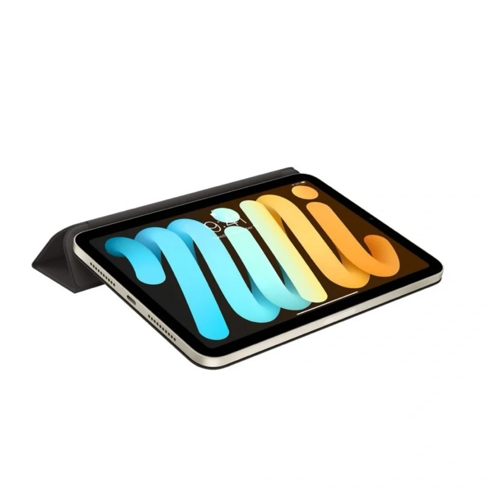 iPad mini Wi-Fi 64GB in Space Gray (6th Gen) w/ Smart Folio in Black - NEW